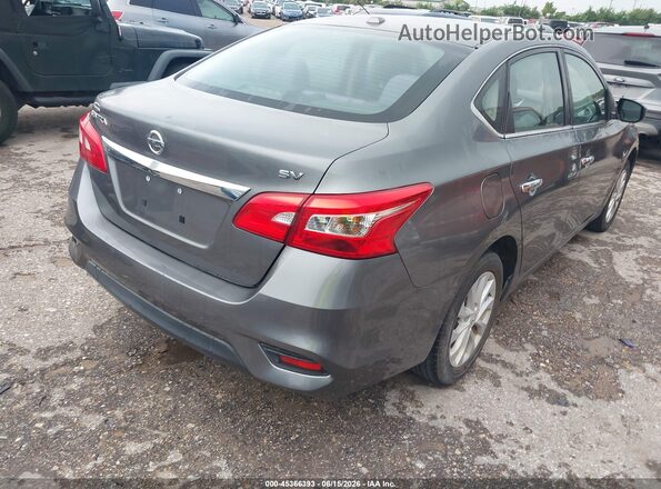 3N1AB7AP9KY310453 2019 NISSAN SENTRA Gray Задня права чверть