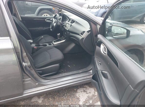 3N1AB7AP9KY310453 2019 NISSAN SENTRA Gray Вид салону спереду