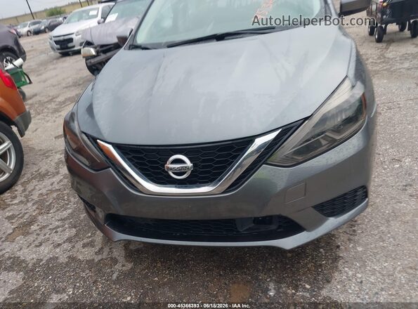 3N1AB7AP9KY310453 2019 NISSAN SENTRA Gray Вид щитка приладів