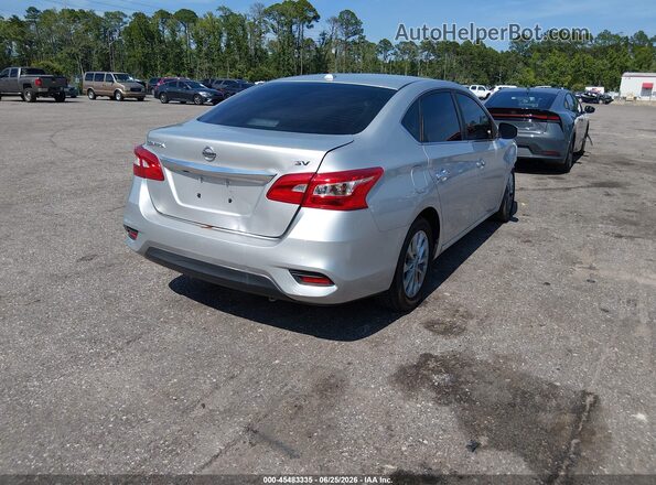 3N1AB7AP9KY312817 2019 NISSAN SENTRA Silver Հետևի աջ