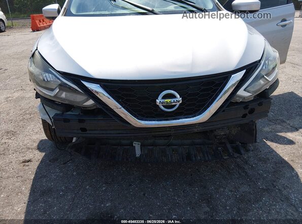 3N1AB7AP9KY312817 2019 NISSAN SENTRA Silver Դիմացի տեսք