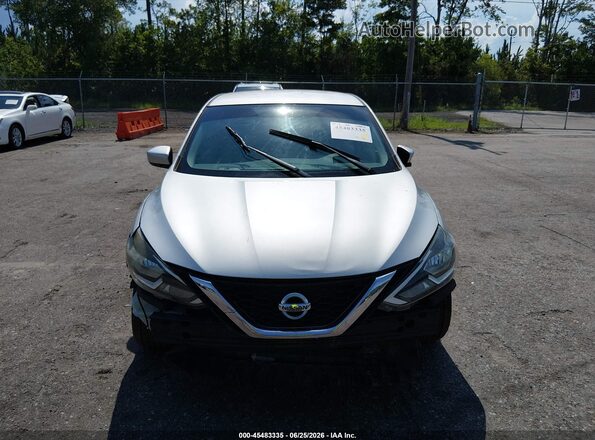 3N1AB7AP9KY312817 2019 NISSAN SENTRA Silver Սարքավորումների վահանակի տեսք
