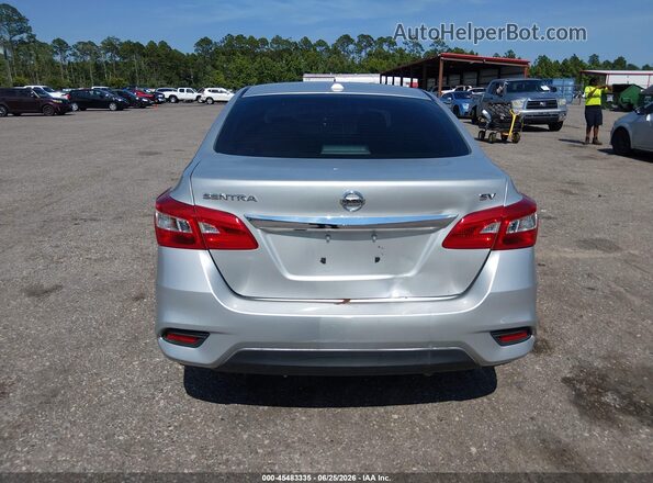 3N1AB7AP9KY312817 2019 NISSAN SENTRA Silver 