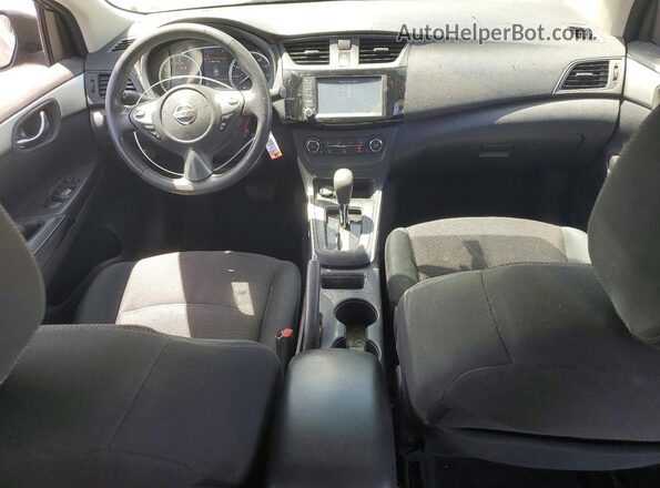 3N1AB7AP9KY322991 2019 NISSAN SENTRA Gray წინა პანელის ხედი