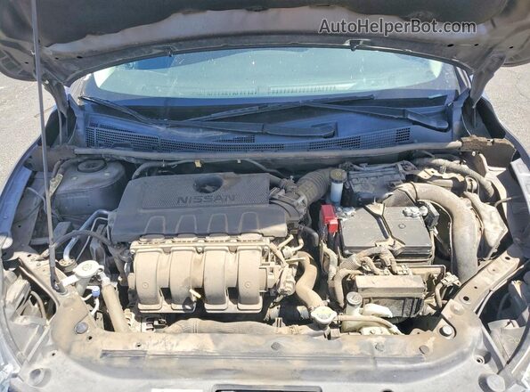 3N1AB7AP9KY322991 2019 NISSAN SENTRA Gray უკანა სალონის ხედი