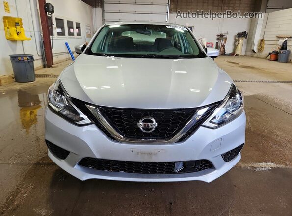 3N1AB7AP9KY358857 2019 NISSAN SENTRA Silver Vista frontal