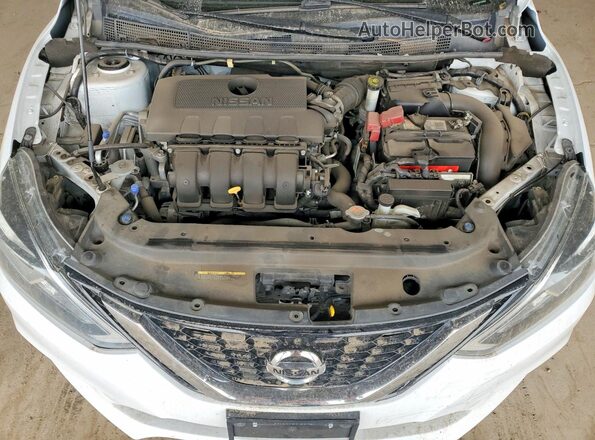 3N1AB7AP9KY368384 2019 NISSAN SENTRA Black უკანა სალონის ხედი