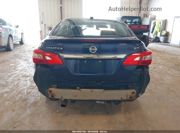 3N1AB7AP9KY373004 2019 NISSAN SENTRA Dark Blue Widok z przodu