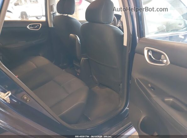 3N1AB7AP9KY373004 2019 NISSAN SENTRA Dark Blue Widok naklejki z numerem VIN