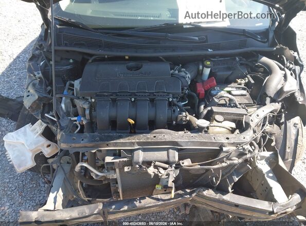 3N1AB7AP9KY383015 2019 NISSAN SENTRA Black უკანა ხედი