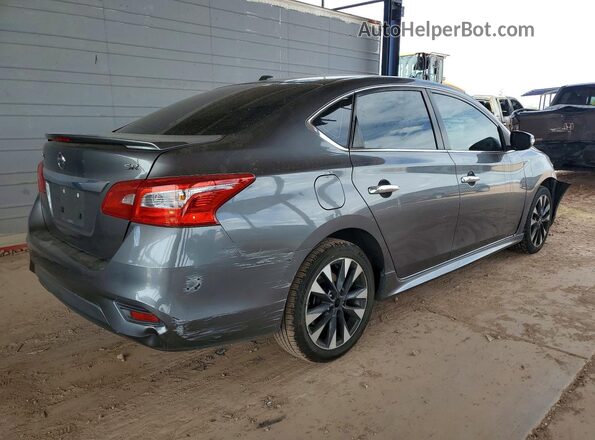 3N1AB7AP9KY392670 2019 NISSAN SENTRA Gray Tył prawy