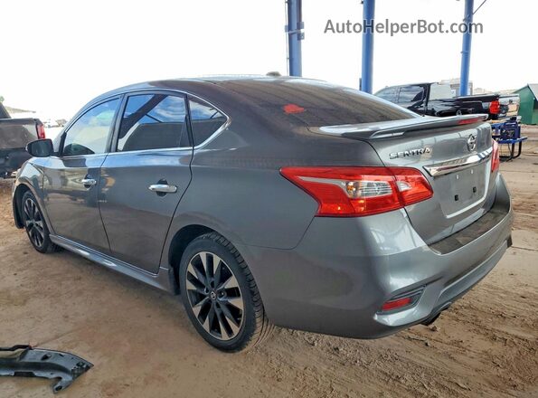 3N1AB7AP9KY392670 2019 NISSAN SENTRA Gray Tył lewy
