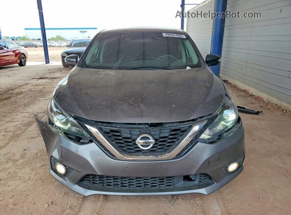 3N1AB7AP9KY392670 2019 NISSAN SENTRA Gray Widok z przodu