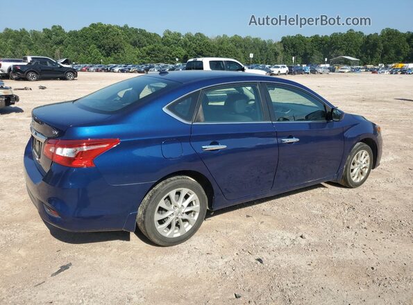3N1AB7AP9KY396167 2019 NISSAN SENTRA Blue 