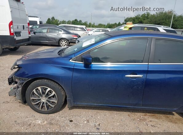 3N1AB7AP9KY407619 2019 NISSAN SENTRA Blue 