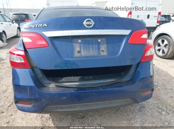 3N1AB7AP9KY407619 2019 NISSAN SENTRA Blue 