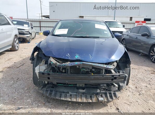 3N1AB7AP9KY407619 2019 NISSAN SENTRA Blue Widok wnętrza z tyłu