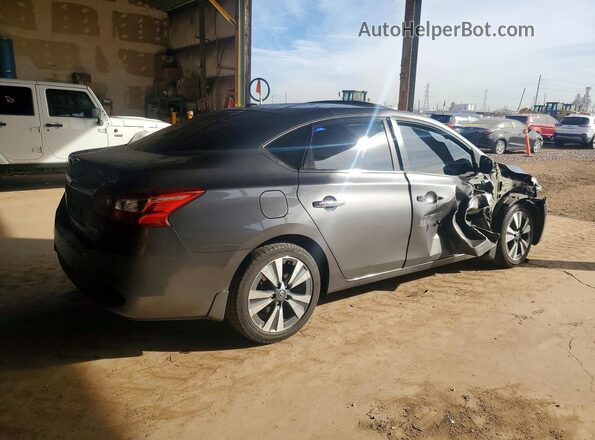 3N1AB7AP9KY410133 2019 NISSAN SENTRA Gray Задня права чверть