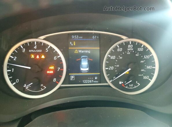 3N1AB7AP9KY410133 2019 NISSAN SENTRA Gray Вид щитка приладів