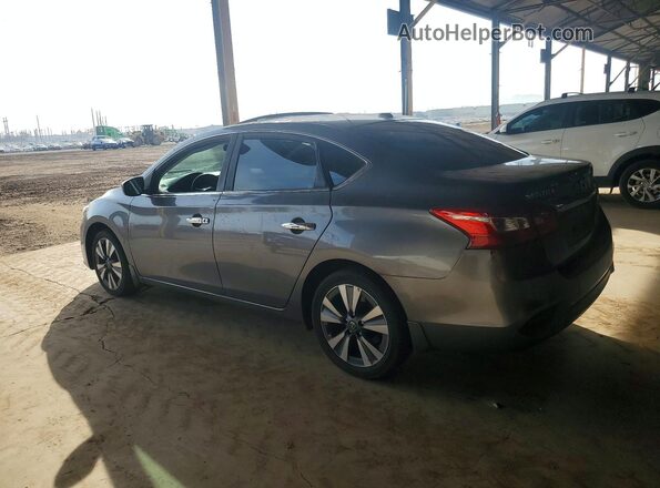 3N1AB7AP9KY410133 2019 NISSAN SENTRA Gray Задня ліва чверть