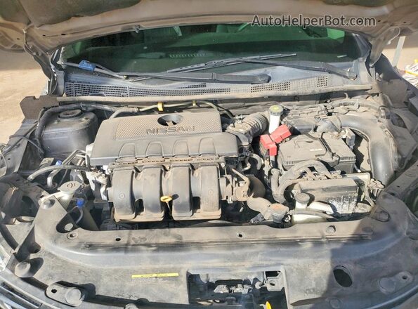3N1AB7AP9KY410133 2019 NISSAN SENTRA Gray Вид задньої частини салону