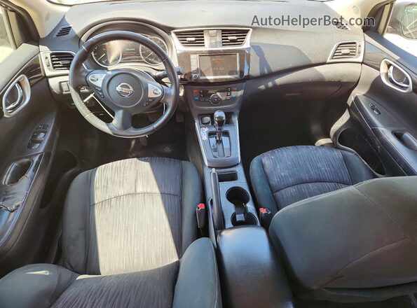 3N1AB7AP9KY415378 2019 NISSAN SENTRA Black Widok deski rozdzielczej