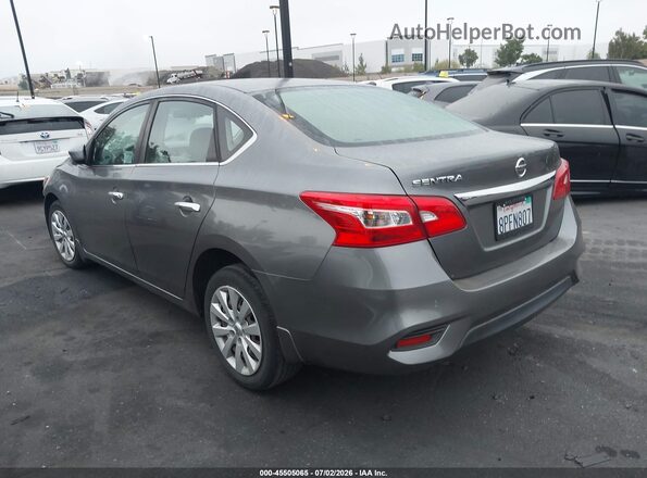 3N1AB7AP9KY423660 2019 NISSAN SENTRA Gray Tył lewy