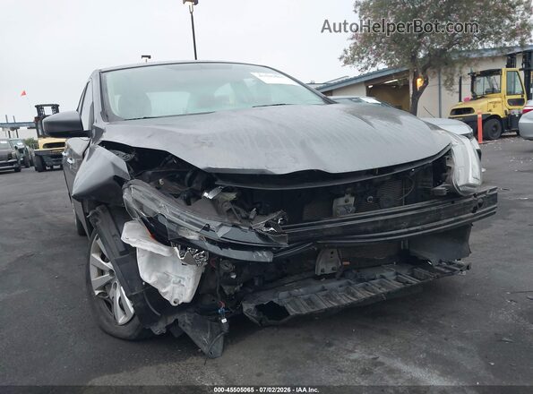 3N1AB7AP9KY423660 2019 NISSAN SENTRA Gray Widok z przodu