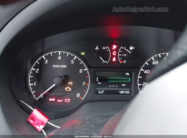 3N1AB7AP9KY423660 2019 NISSAN SENTRA Gray Widok tylnych siedzeń