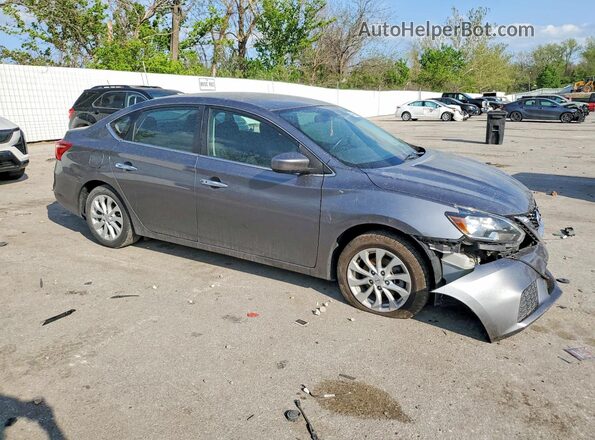 3N1AB7AP9KY430852 2019 NISSAN SENTRA Silver Առջևի աջ