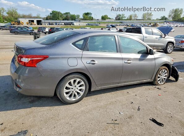 3N1AB7AP9KY430852 2019 NISSAN SENTRA Silver Հետևի աջ