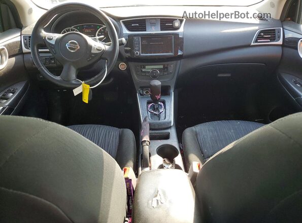 3N1AB7AP9KY430852 2019 NISSAN SENTRA Silver Առջևի վահանակի տեսք