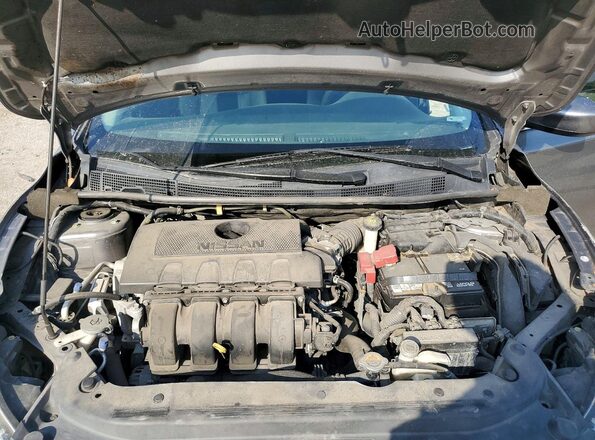 3N1AB7AP9KY430852 2019 NISSAN SENTRA Silver Սալոնի հետևի տեսք