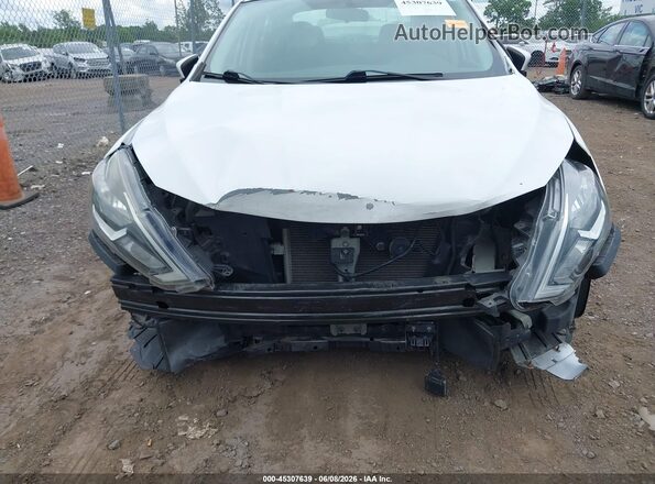 3N1AB7AP9KY443794 2019 NISSAN SENTRA White Вид спереду