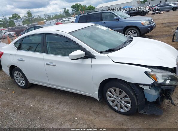 3N1AB7AP9KY443794 2019 NISSAN SENTRA White Вид задньої частини салону