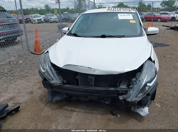 3N1AB7AP9KY443794 2019 NISSAN SENTRA White Вид щитка приладів