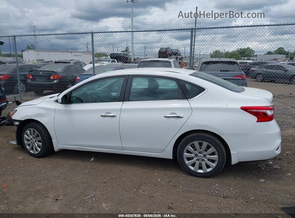 3N1AB7AP9KY443794 2019 NISSAN SENTRA White Панорамний вид салону 360°
