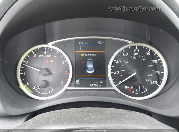 3N1AB7AP9KY443794 2019 NISSAN SENTRA White Вид задніх сидінь