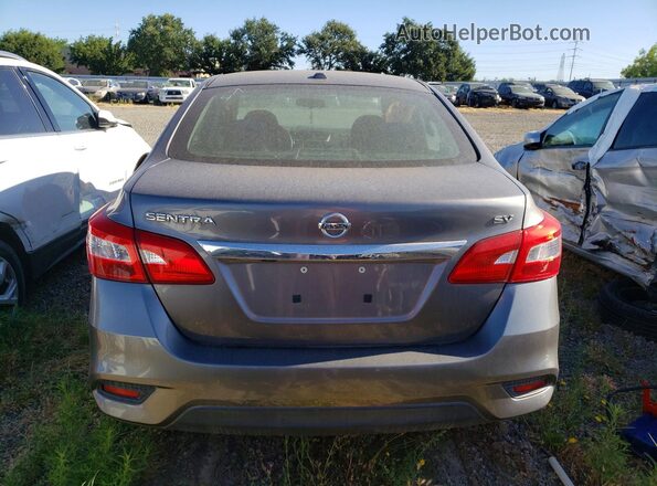 3N1AB7AP9KY455203 2019 NISSAN SENTRA Gray 