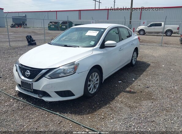 3N1AB7APOKY393139 2019 NISSAN SENTRA White 