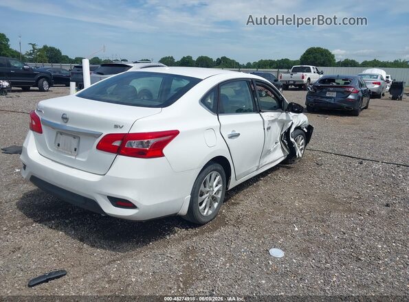 3N1AB7APOKY393139 2019 NISSAN SENTRA White 