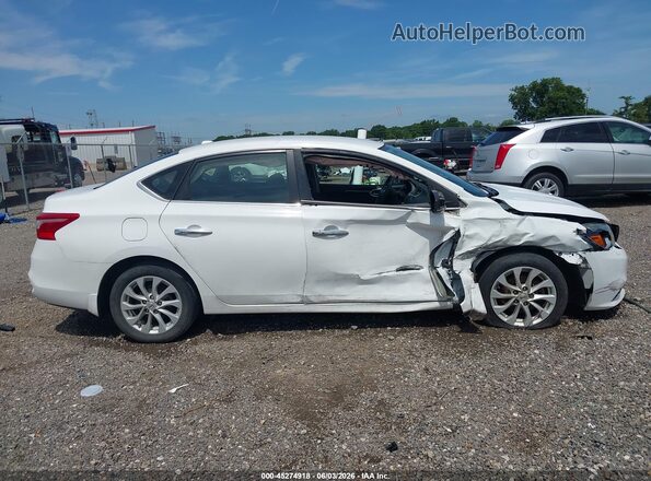 3N1AB7APOKY393139 2019 NISSAN SENTRA White 