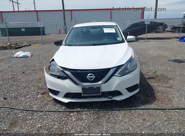 3N1AB7APOKY393139 2019 NISSAN SENTRA White 