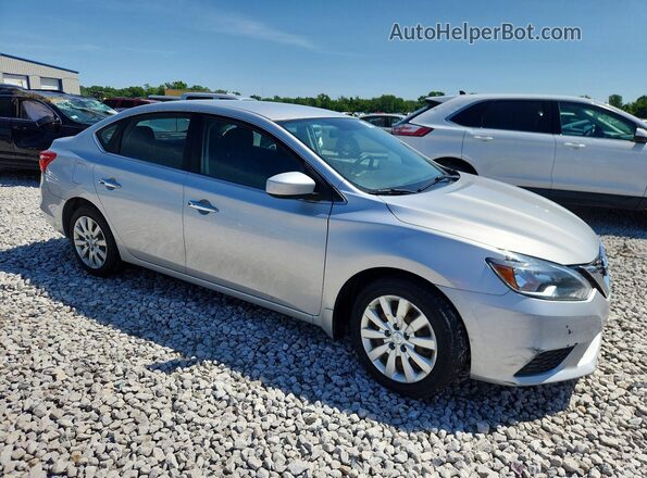 3N1AB7APXGL637089 2016 NISSAN SENTRA Silver Delantero derecho