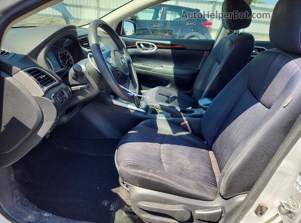 3N1AB7APXGL637089 2016 NISSAN SENTRA Silver Vista interior delantera