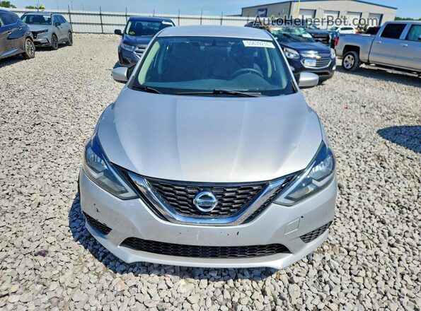 3N1AB7APXGL637089 2016 NISSAN SENTRA Silver Vista frontal