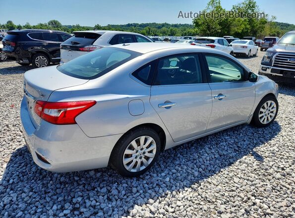 3N1AB7APXGL637089 2016 NISSAN SENTRA Silver Trasero derecho