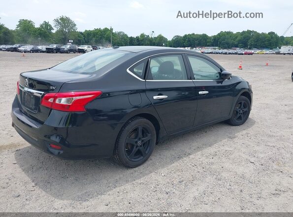 3N1AB7APXGL645452 2016 NISSAN SENTRA Black Задня права чверть