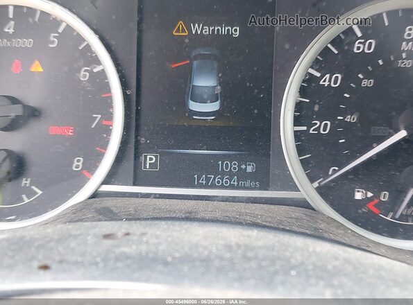 3N1AB7APXGL645452 2016 NISSAN SENTRA Black Вид щитка приладів