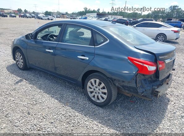 3N1AB7APXGL681366 2016 NISSAN SENTRA Navy Tył lewy